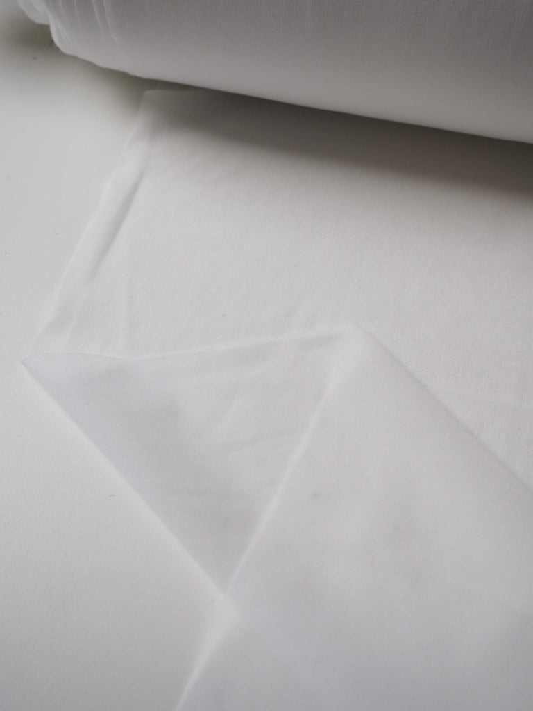 White Lightweight Stretch Fusible Interfacing