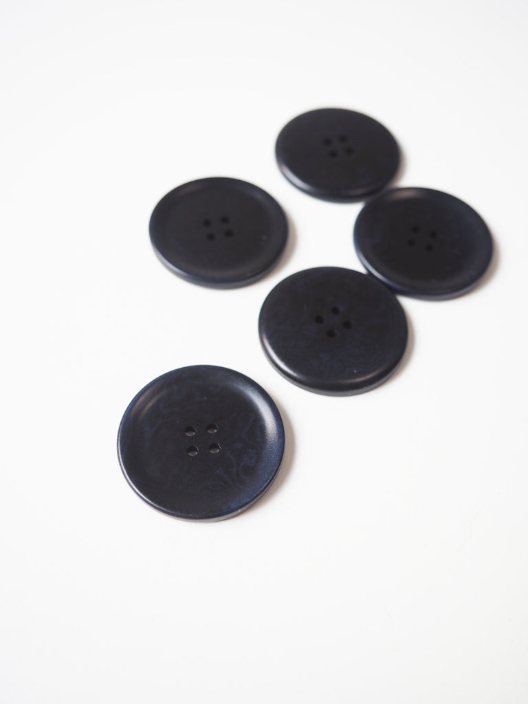 Midnight Corozo Buttons 27mm