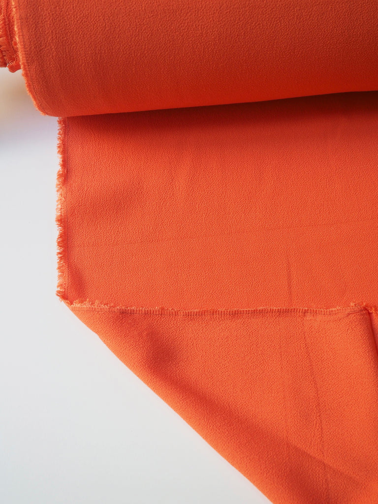 Papaya Viscose Crepe