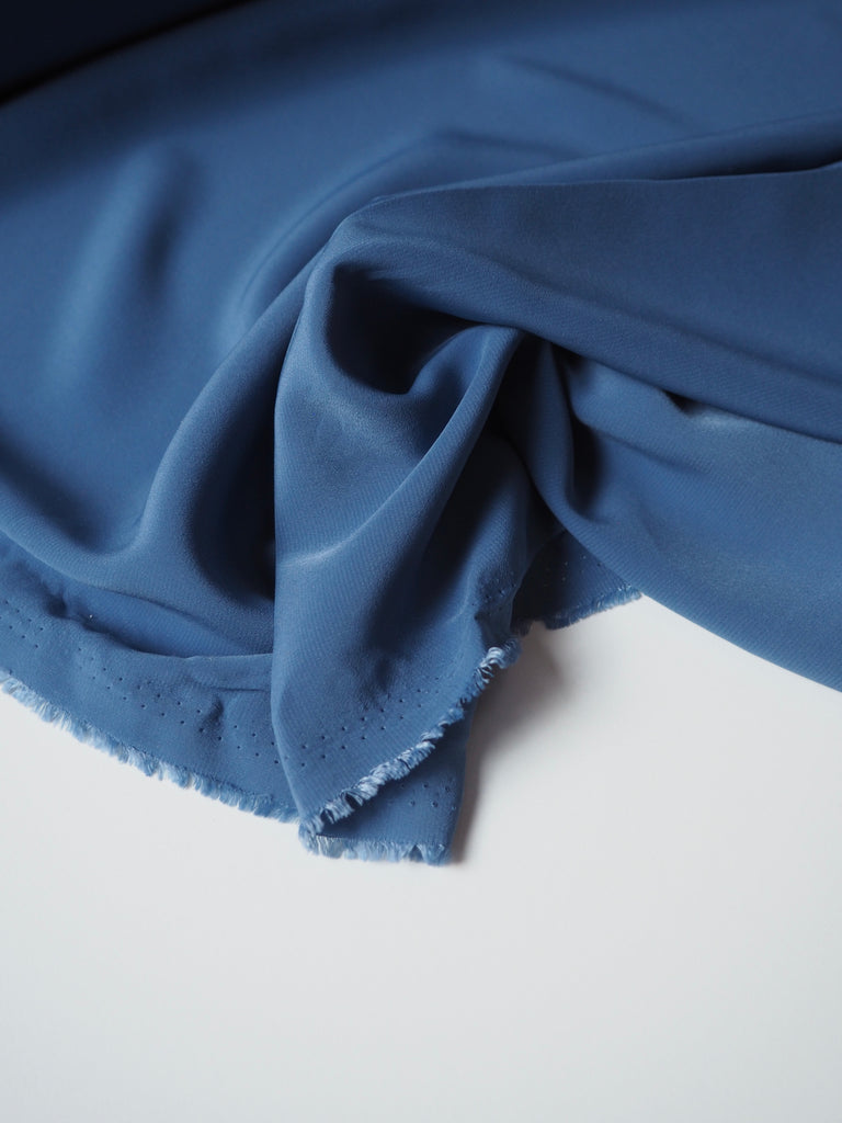 Rain Blue Lightweight Polyester