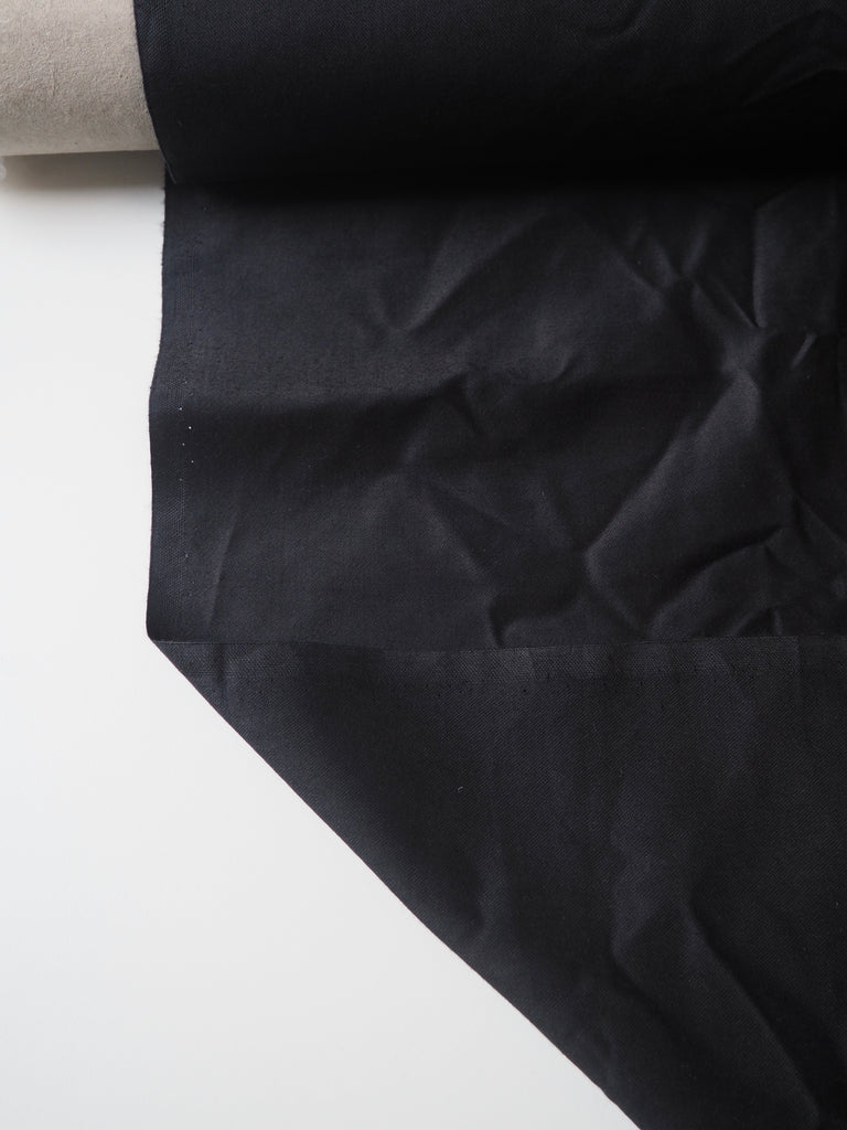 Black Mercerized Cotton