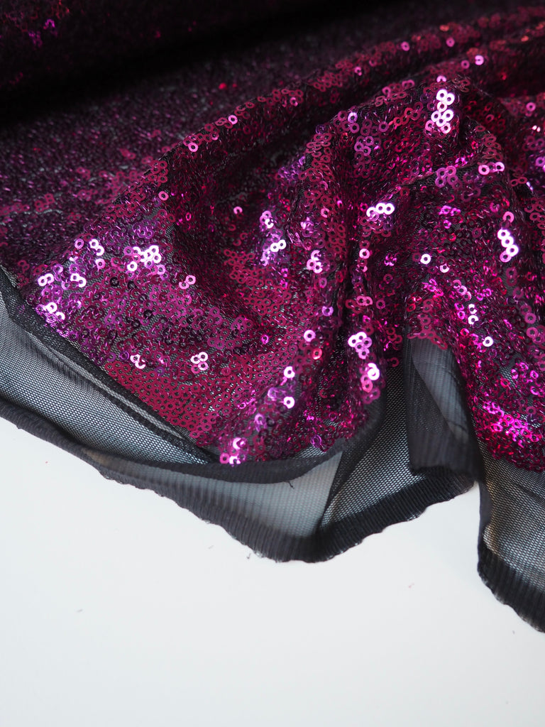 Pink Sequin Tulle