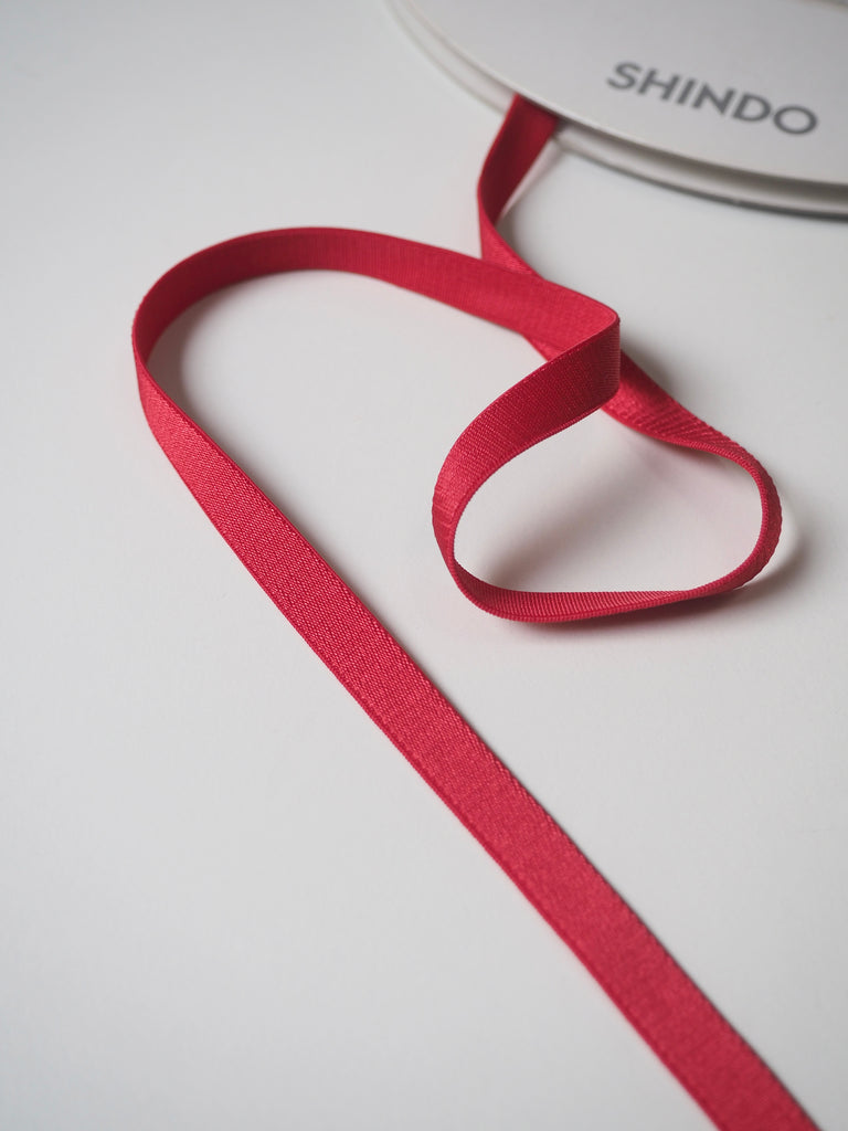 Shindo Red Satin Elastic 9mm