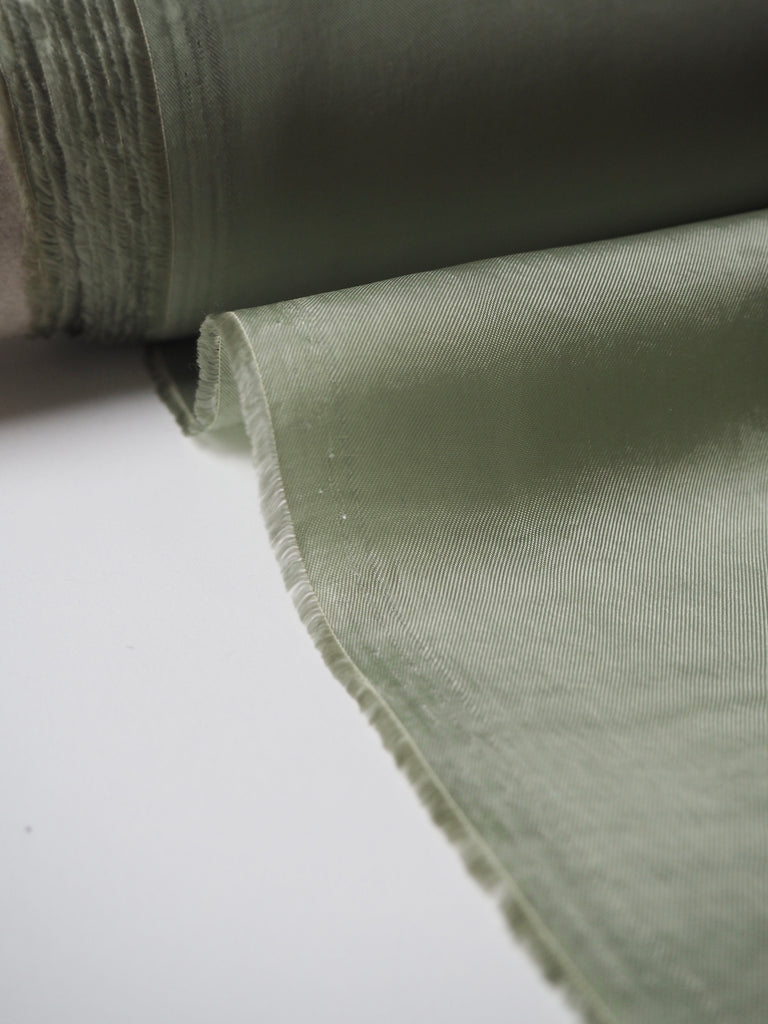 Pale Pistachio Viscose Twill Lining