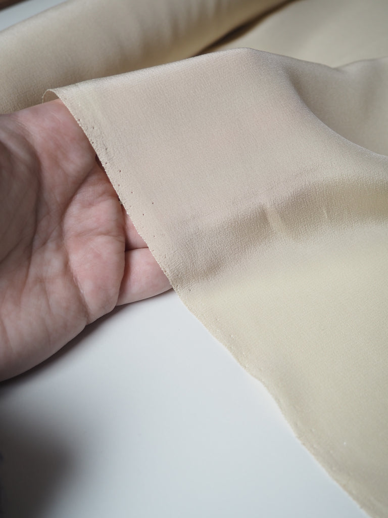 Sandstone Silk Crepe de Chine