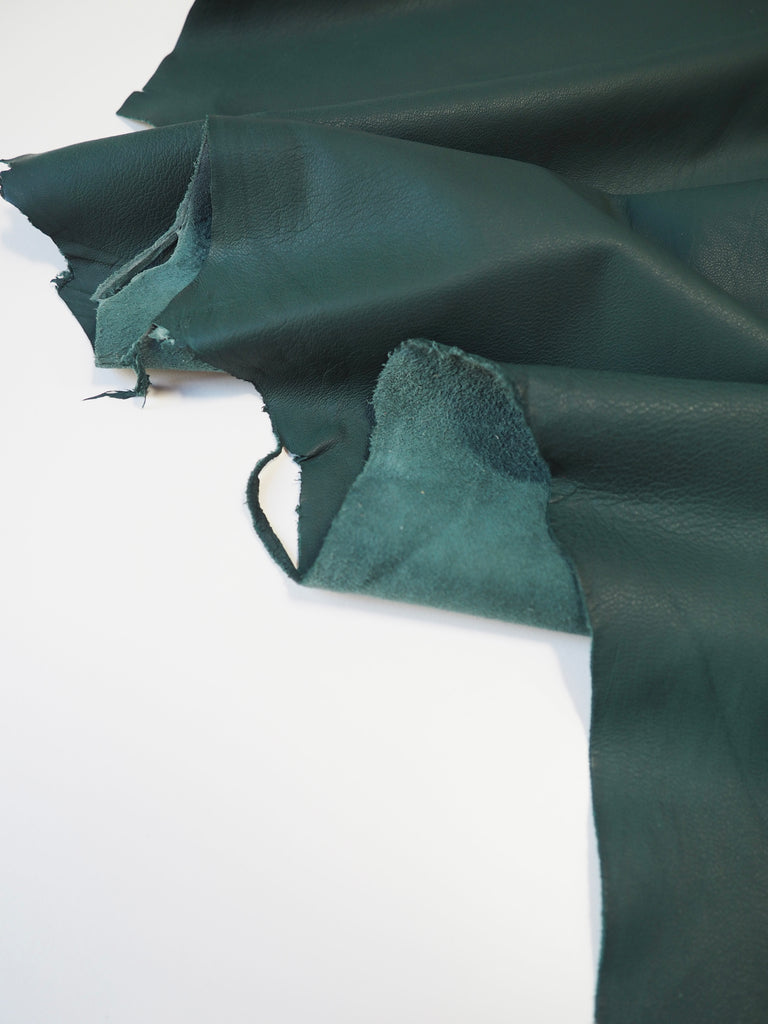 Deep Green Calfskin