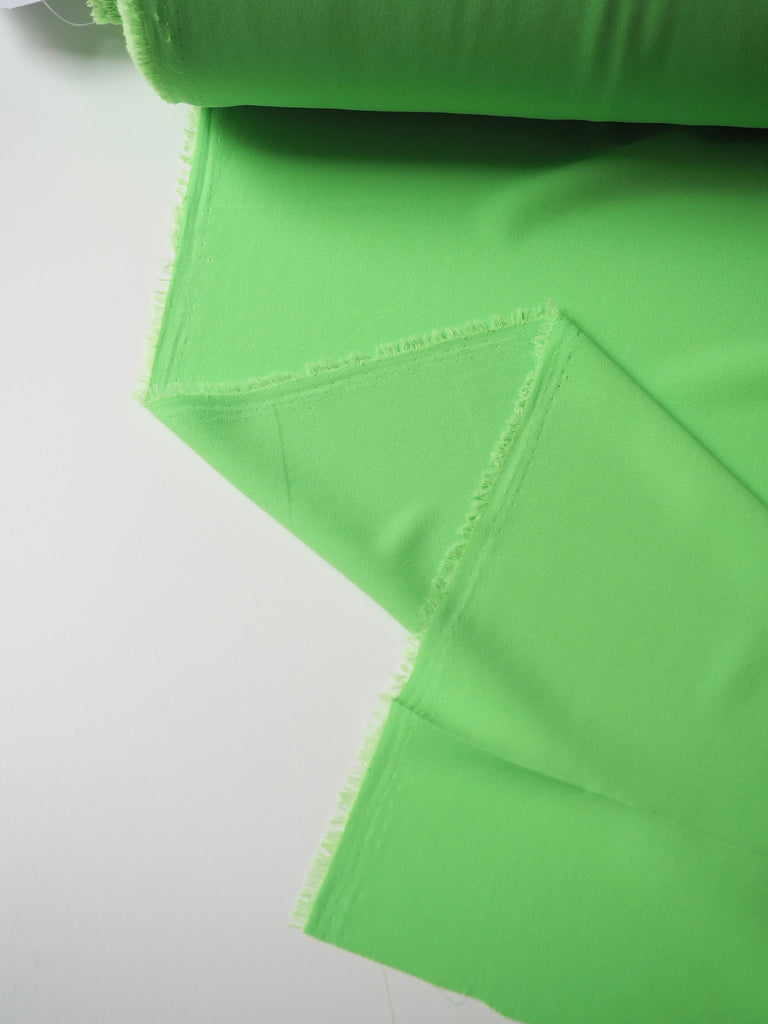 Neon Green Light Crepe