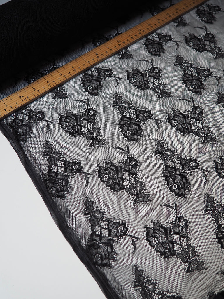 Black Chantilly Lace