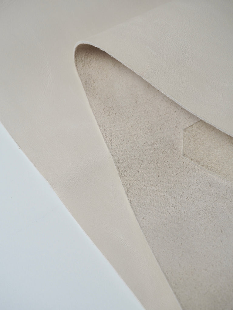 Cream Cow Hide Leather