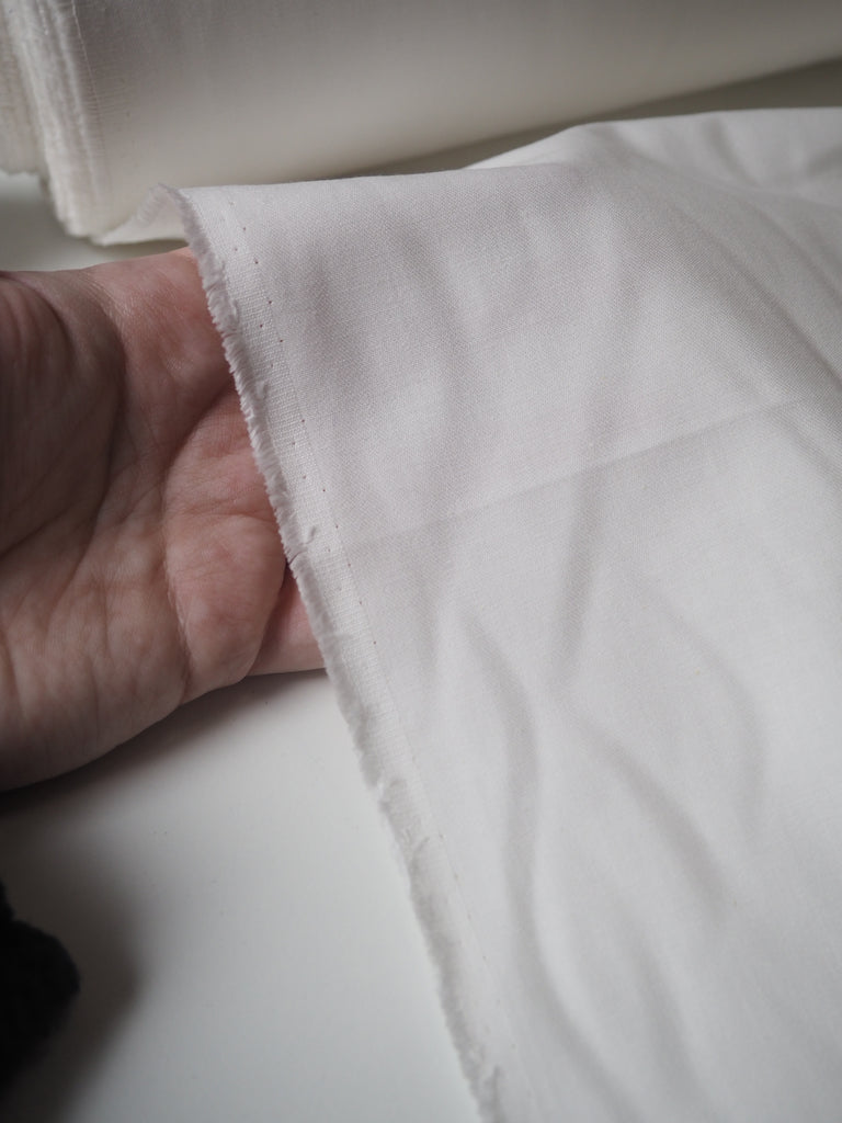 White Cotton Twill