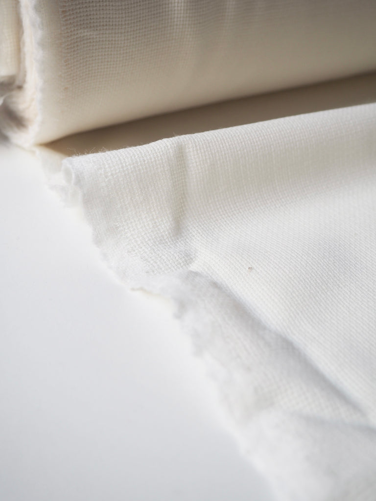 Ivory Wool Muslin