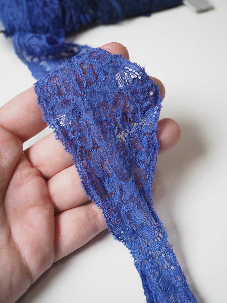 Violet Drop Scallop Lace Trim 6.5cm