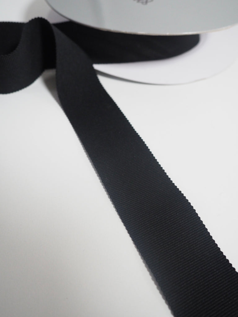 Shindo Black Grosgrain Ribbon 36mm