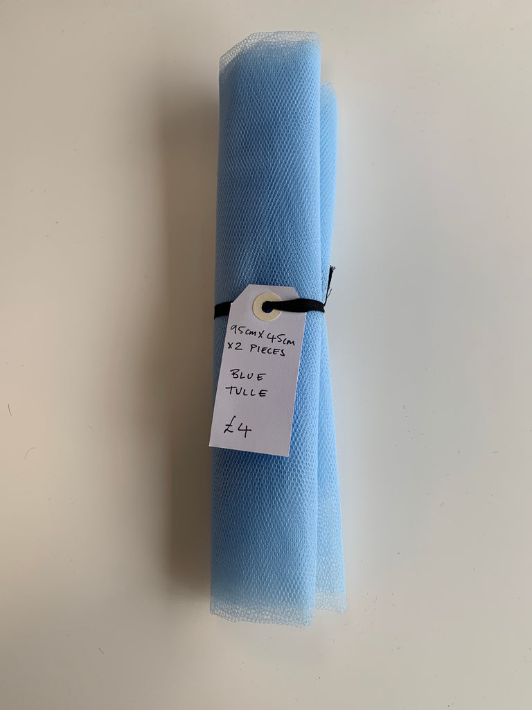 Light Blue Tulle Remnant