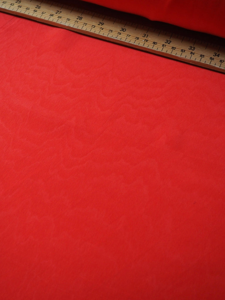 Bright Red Lightweight Moiré
