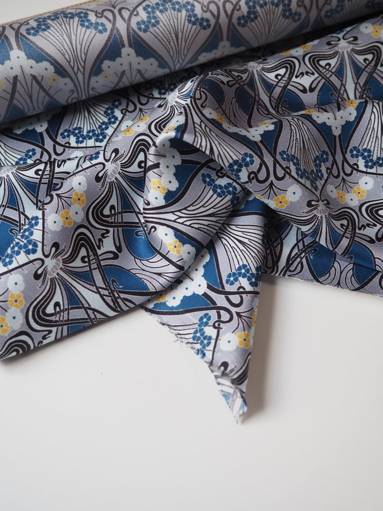 Liberty Blue Ianthe Silk Twill