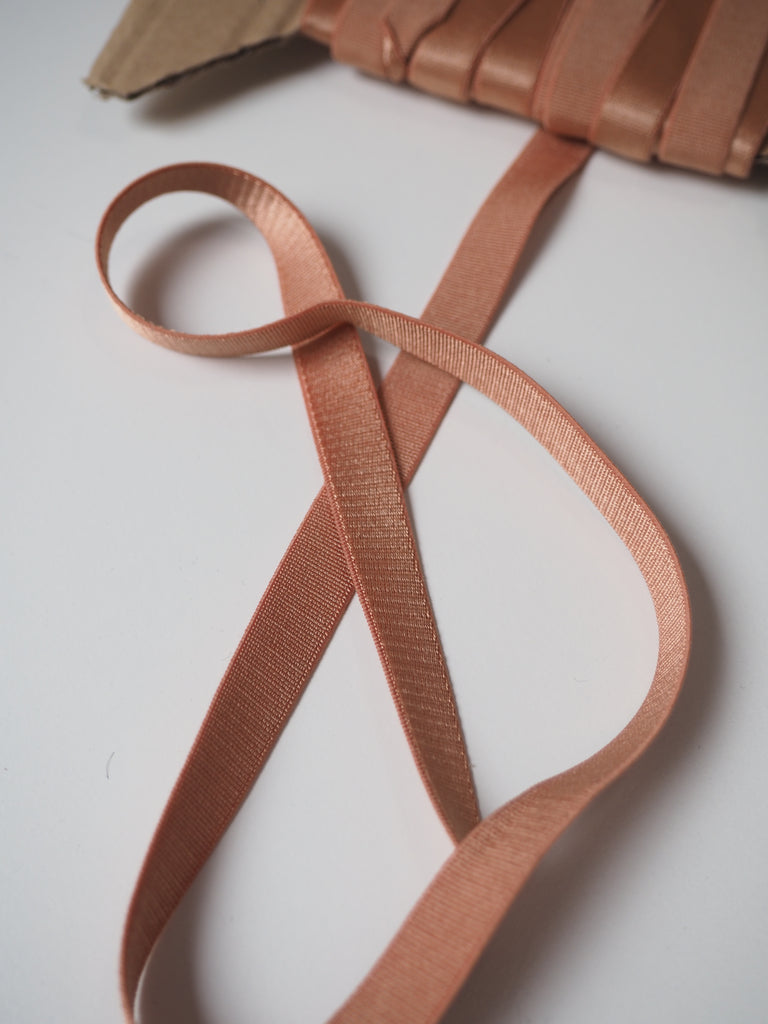 Shindo Peach Satin Elastic 12mm