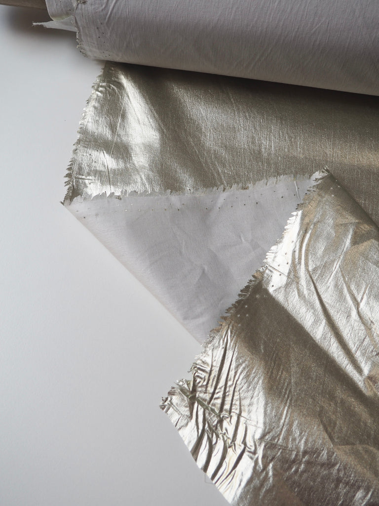 Light Gold Foiled Cotton