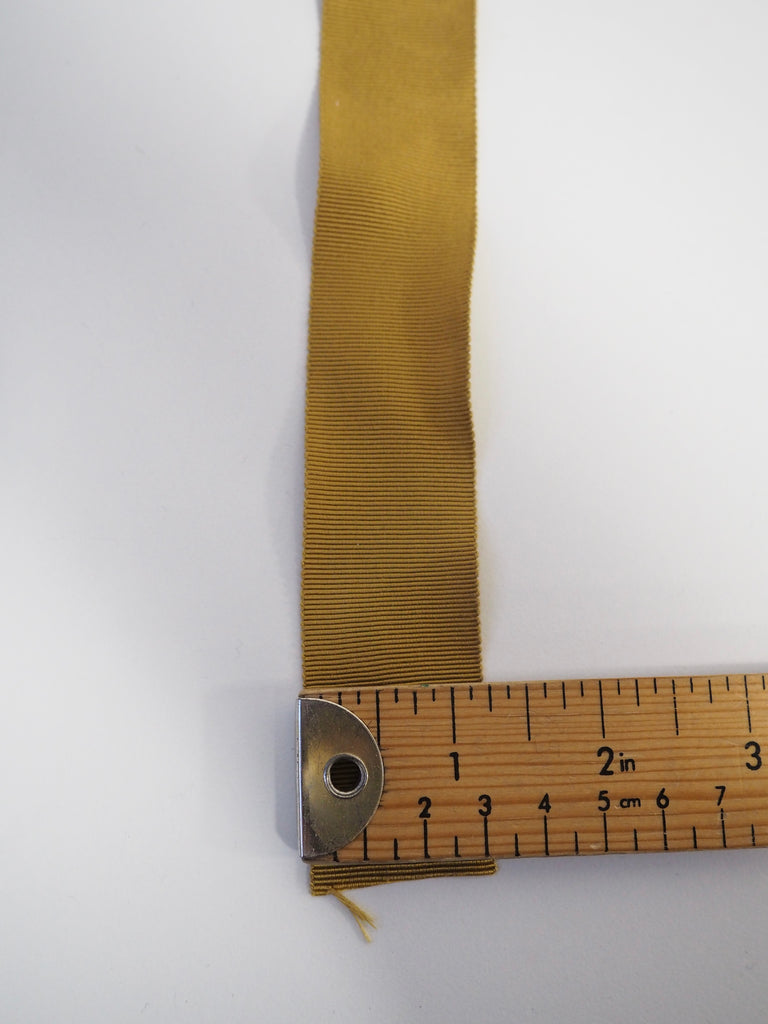 Shindo Gold Grosgrain Ribbon 30mm