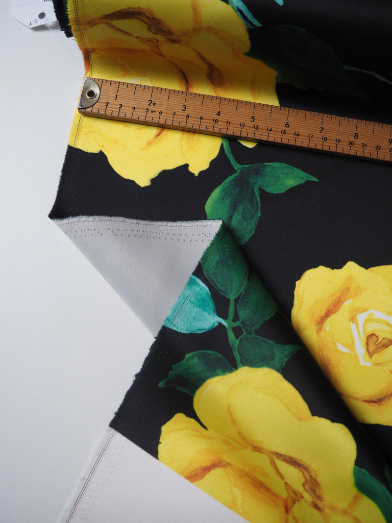 Yellow Rose Heavy Satin