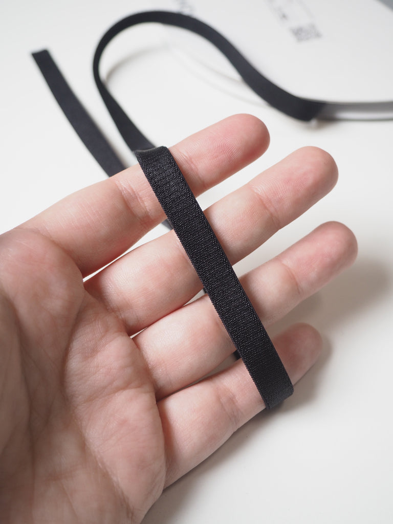 Shindo Black Satin Elastic 9mm