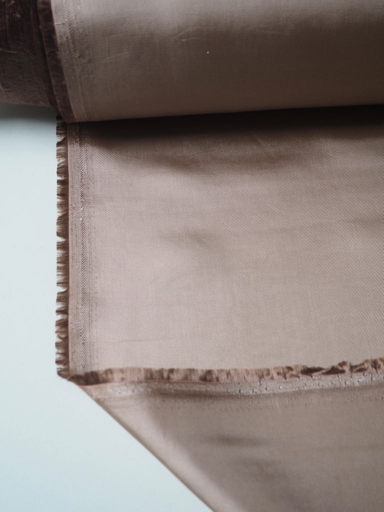 Tan Viscose Satin Twill Lining