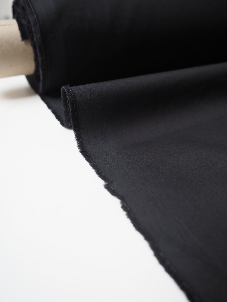 Black Sateen Cotton