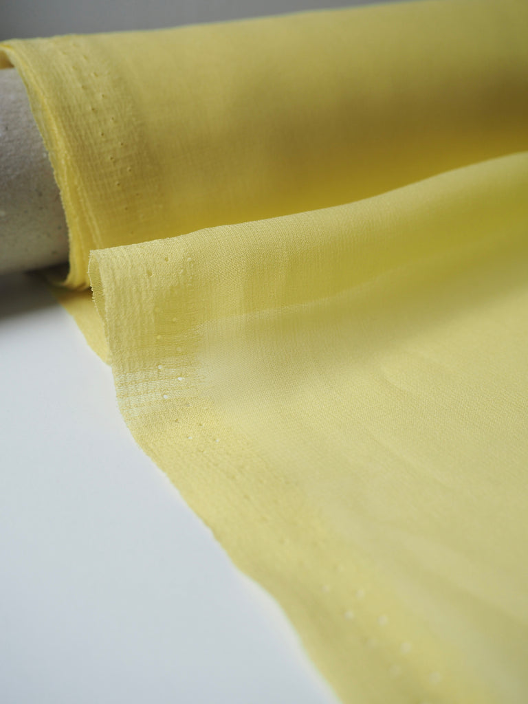 Yellow Silk Chiffon