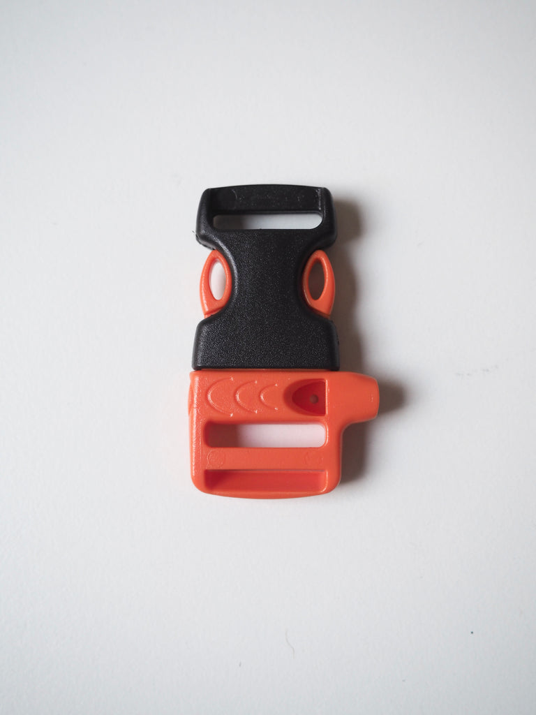 Orange + Black Side Release Buckle 20mm