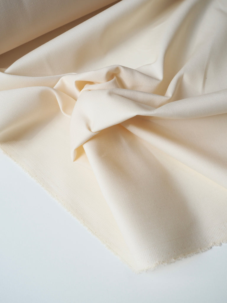 Cream Cotton/Poly Twill