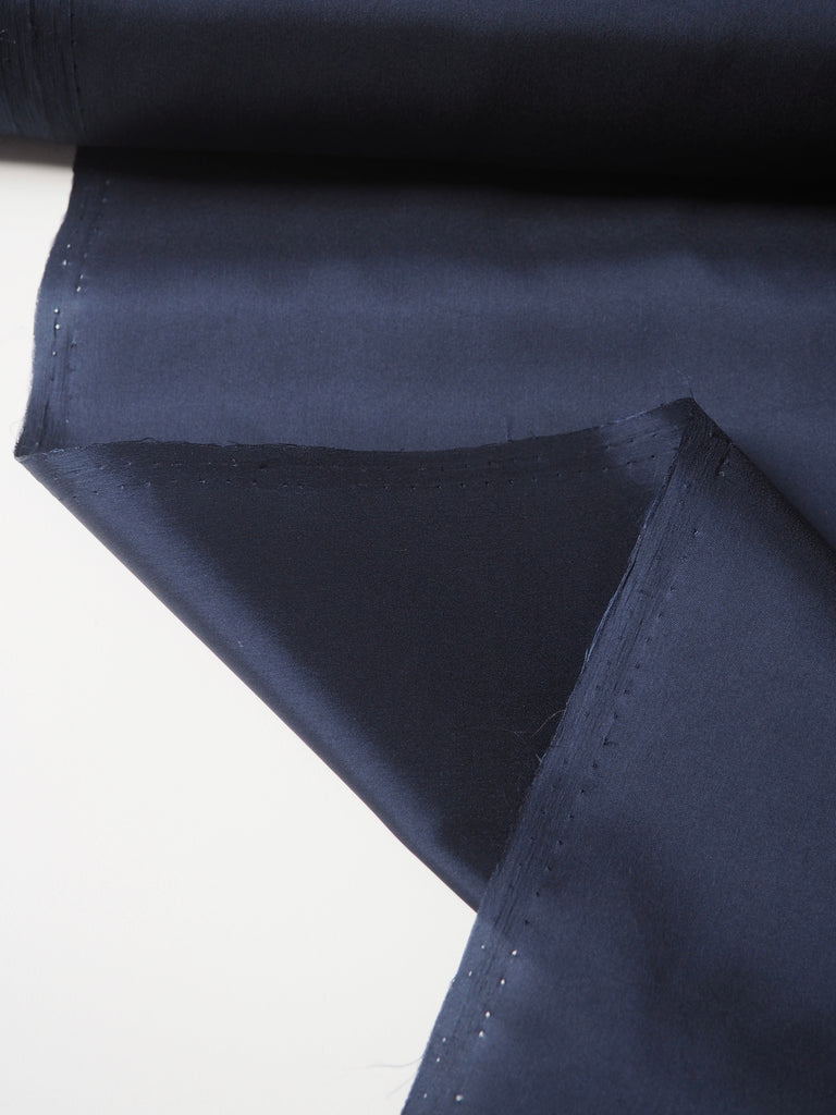 Navy Acetate/Polyester Lining