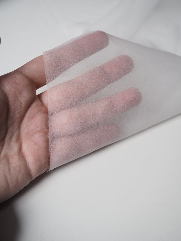 White Ultrafine Fusible Interfacing