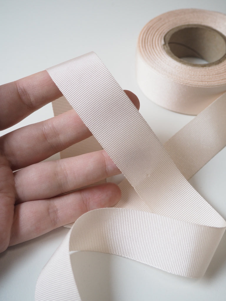 Shell Grosgrain Ribbon 26mm