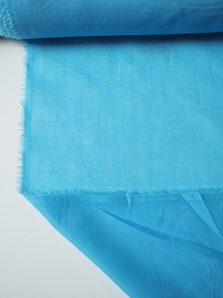 Ocean Blue Cotton Voile