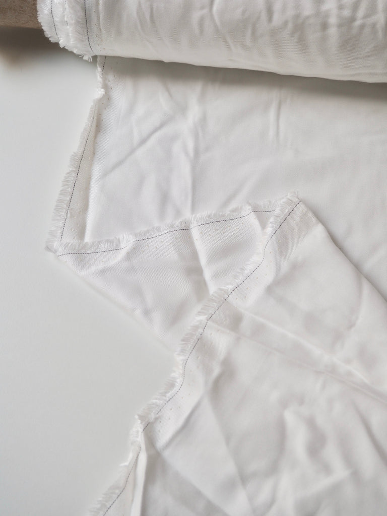 White Soft Cotton Twill