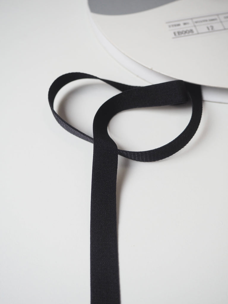 Shindo Black Satin Elastic 12mm