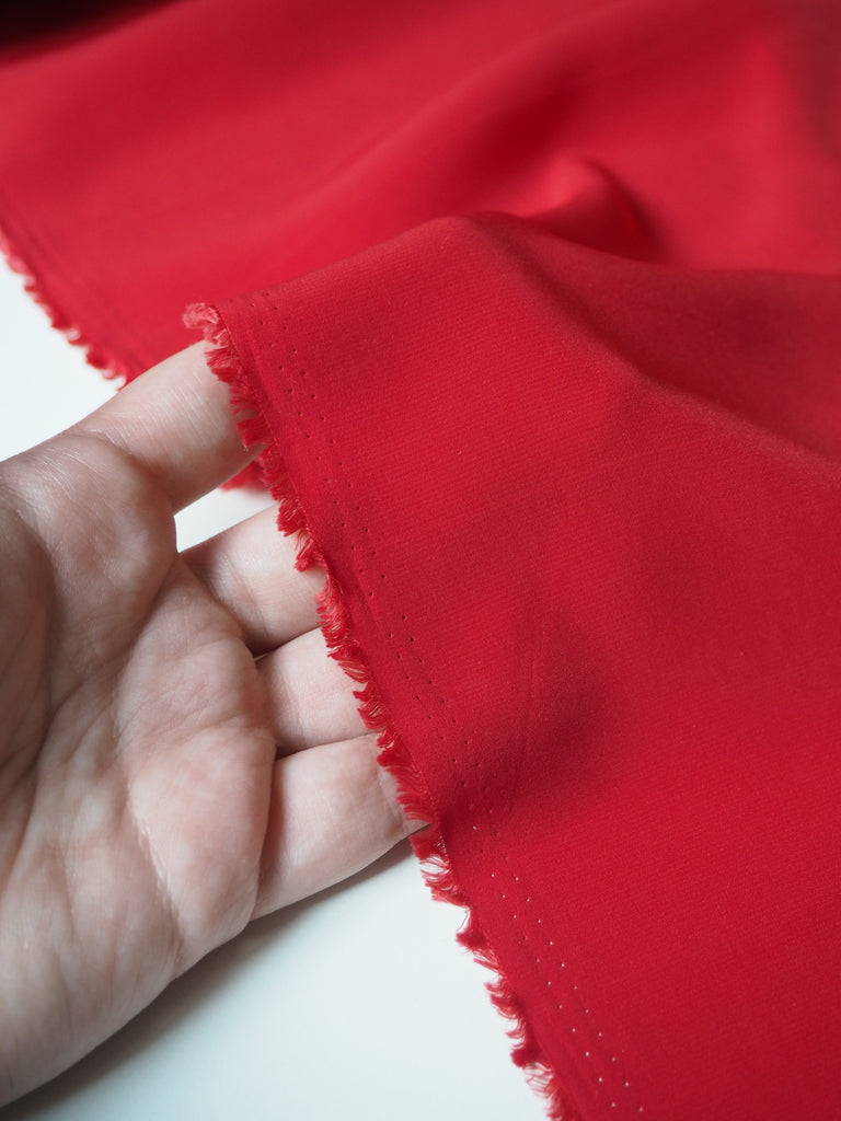 Red Lightweight Polyester
