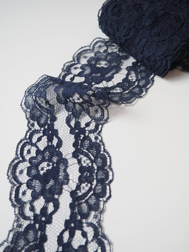 Marine Scallop Lace Trim 9cm