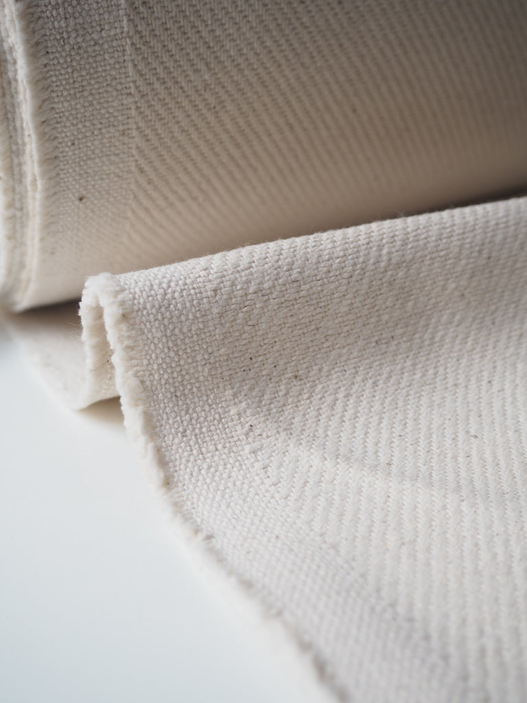 Natural Chunky Cotton Twill