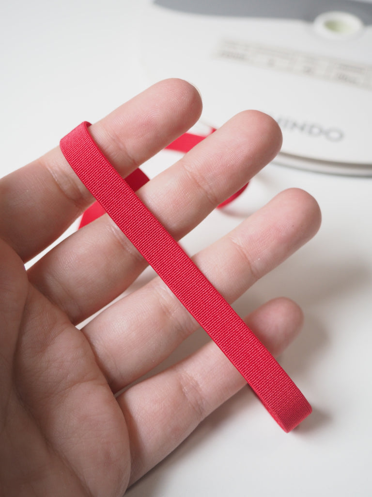 Shindo Red Satin Elastic 9mm