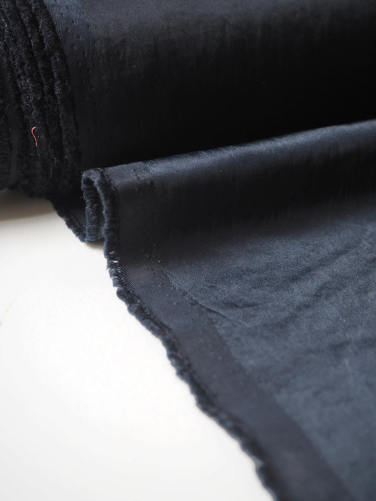 Midnight Nylon Twill