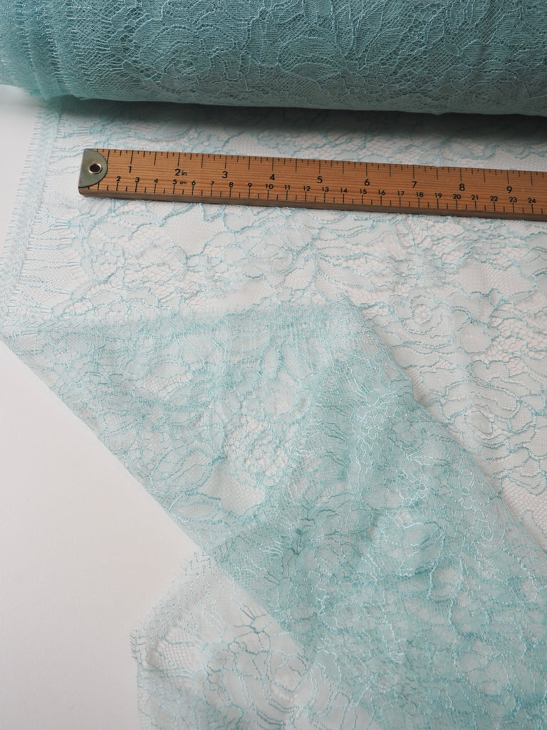 Light Blue Rose Chantilly Lace