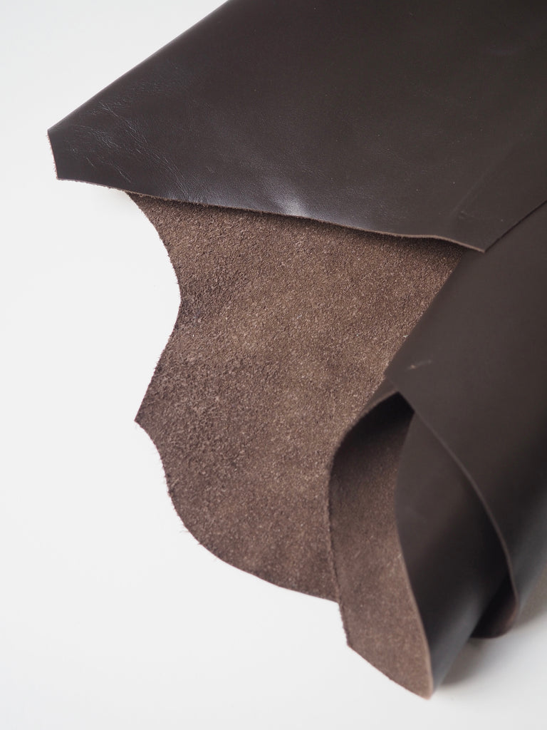 Dark Brown Smooth Cowhide