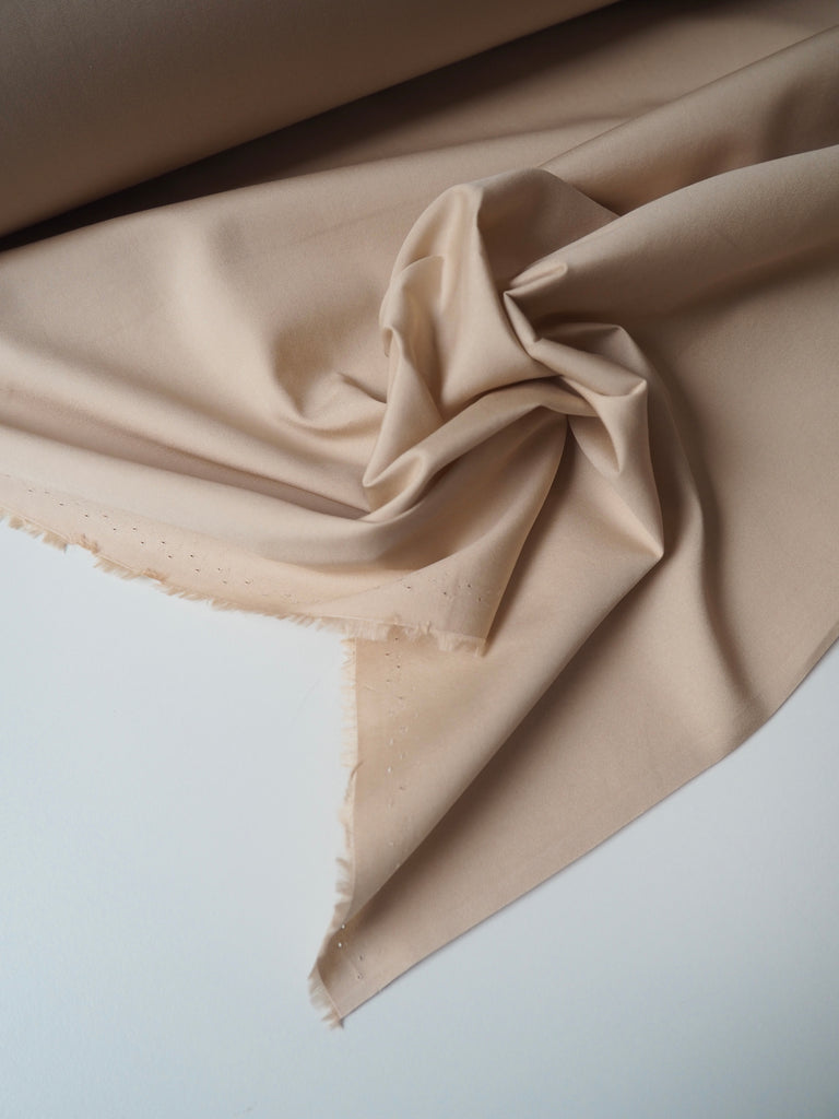 Sand Cotton Poplin