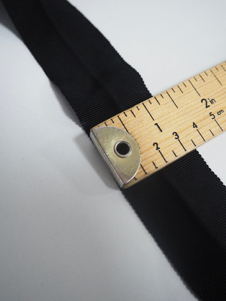 Shindo Black Grosgrain Ribbon 30mm