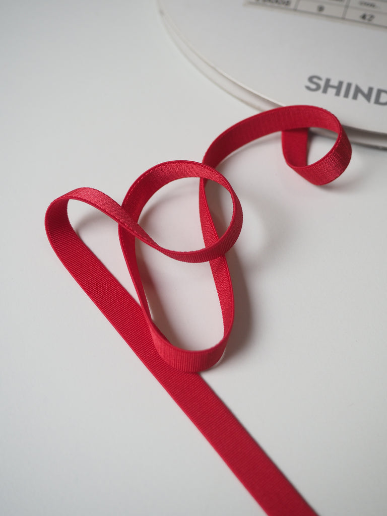 Shindo Red Satin Elastic 9mm