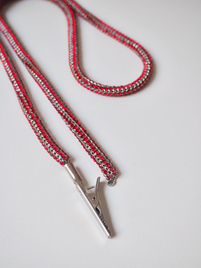 Crystal Clip Cup Chain