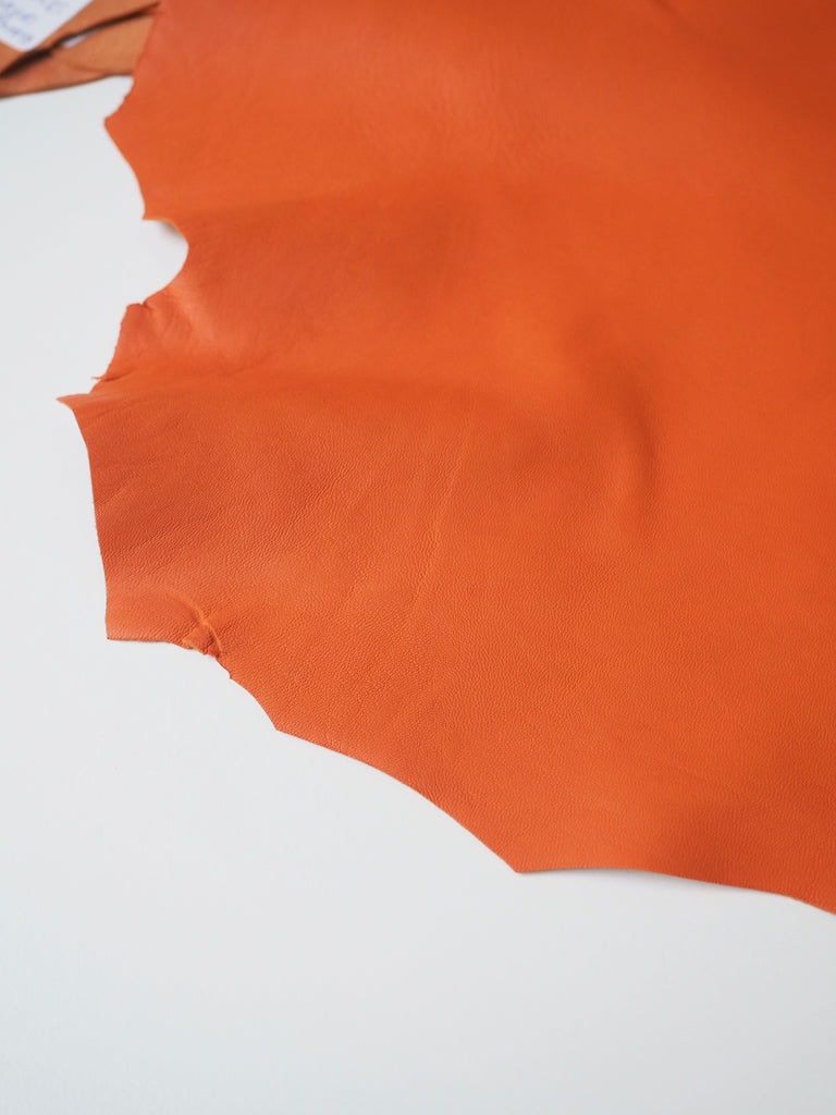 Orange Calfskin