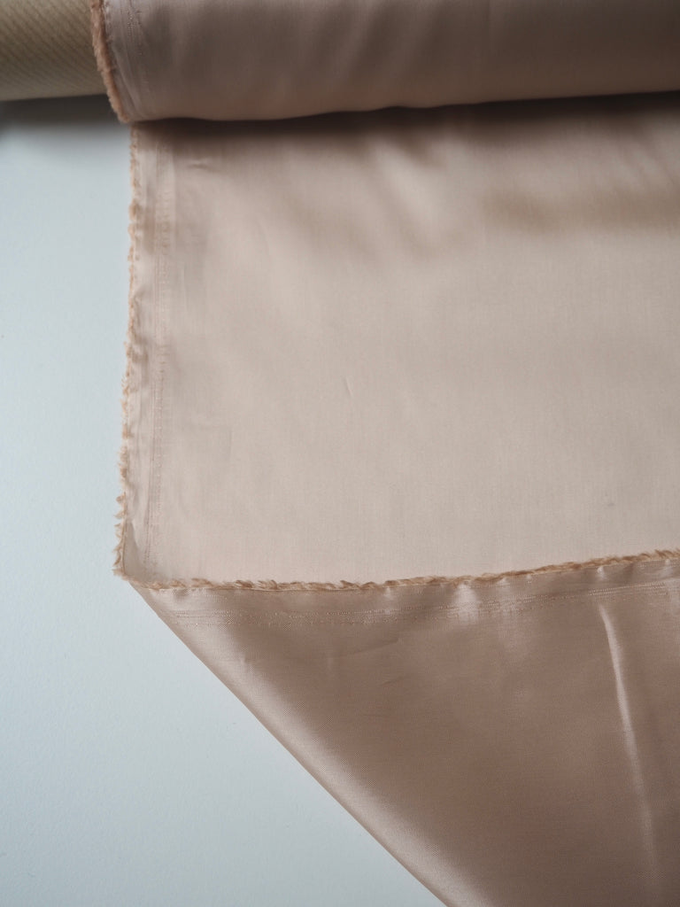 Almond Viscose Satin Lining