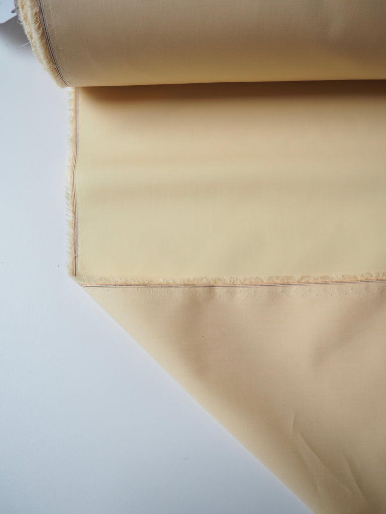 Yellow Cotton Poplin